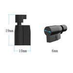 5 Disposable Plastic Locks, Chastity Cage Male Keys Black Portable Cock Cage Invisible Lock Cylinder Sex Toys Accessories For Men