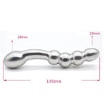 Stainless Steel Anal Butt Plug for Women: A Personal Wand Massager and Metal Expander for Training and Enriching Sexual Life