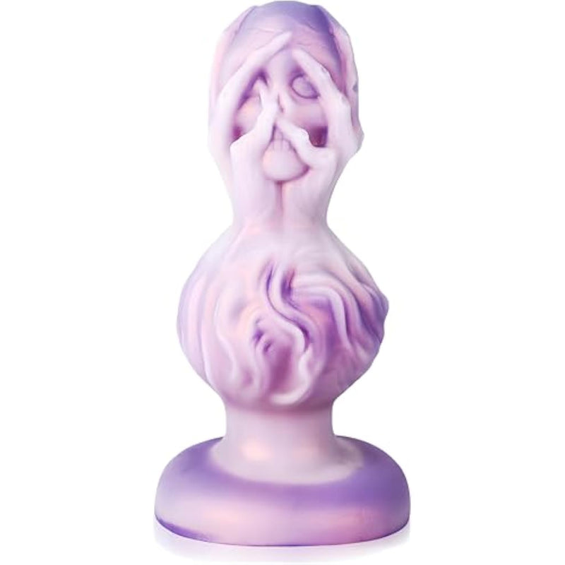 Devil'S Hand - 3 Sizes Anal Plug Huge Butt Plug Big Anal Dildo Thick Ass Plug With Suction Cup, Monster Fantasy Dildo With Rich Texture And 2 Big Knots, Anal Toys For Beginners Men And Women (Small)