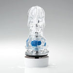 TENGA AERO TAH-002 Cobalt Ring Reusable Dial Constriction Male Masturbator Vacuum Cup with Powerful Suction White
