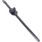 Dildo Mouth Gag Fetish Bondage Silicone Penis Restraint Leather Strap-On Muzzles Bdsm Adult Sex Toys (Penis Plug Length:2.3 Inch, Black Metal1)