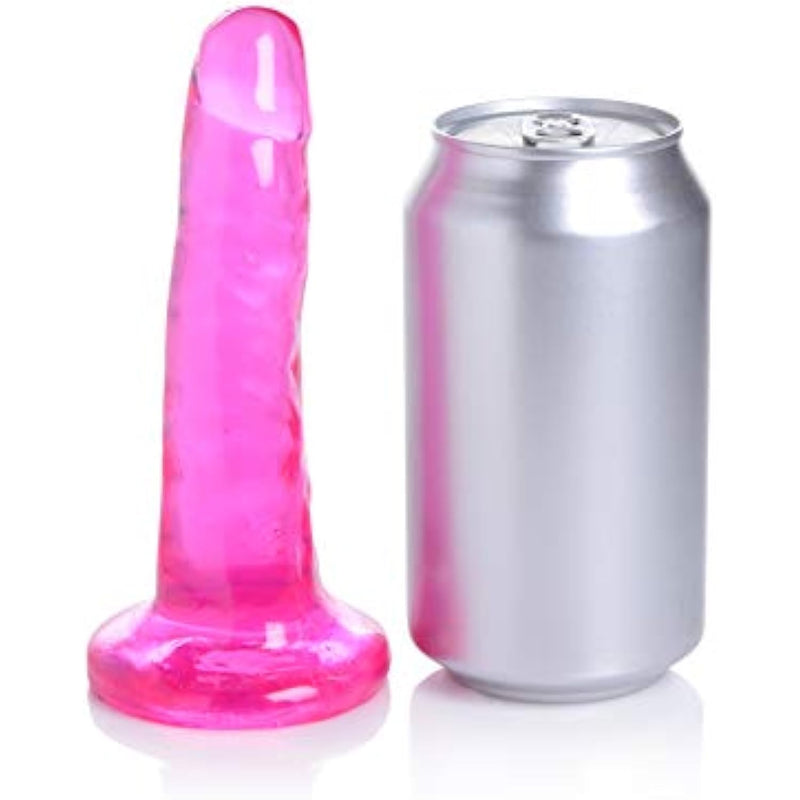 Lynx 6 Inch Ice Dildo, Purple