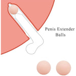 Reusable Penis Enlarger Beads For Penis Extension, Penis Extender Condom Balls Penis Sleeve Male Sex Toys For Female G-Spot Stimulation Enhance Sex Games, Silicone Penis Extension Adult Men Sex Toys