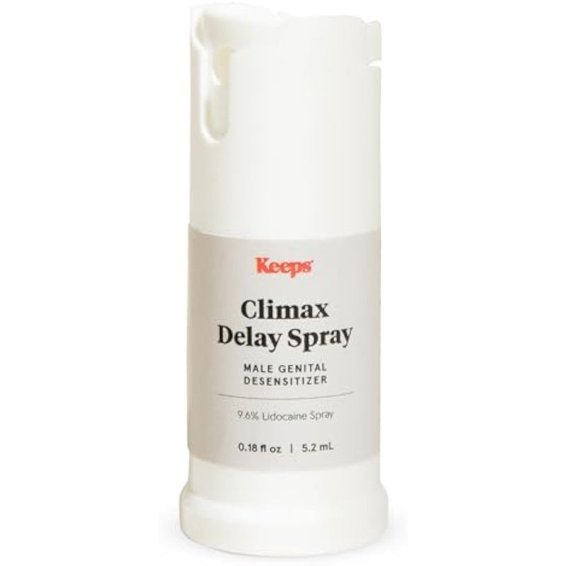 Climax Delay Spray For Men - Lidocaine Spray For Climax Control Helps Reduce Sensitivity - Male Desensitizing & Numbing Spray For Adult Couples To Last Longer In Bed, 0.18 Fl Oz