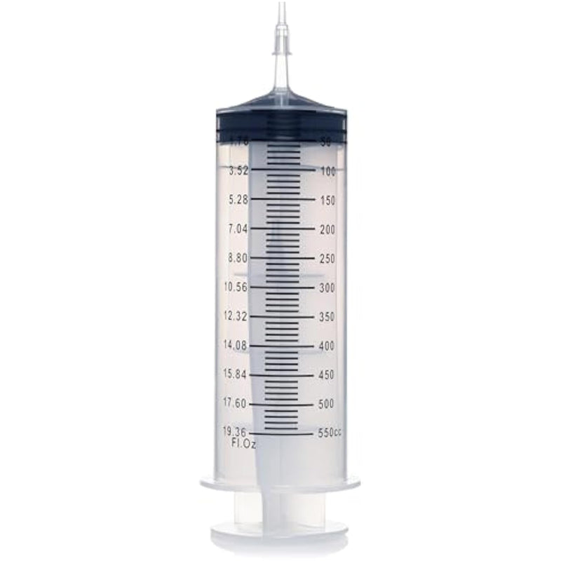 500 Ml Enema Syringe With Tube For Anal Cleansing. Tapered Tip For Easy Insertion - 500 Ml, Clear