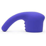 Purple Deluxe Wand G-Spot Head Attachment - Sleek Silicone - Waterproof