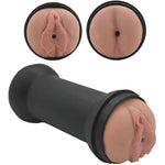 Realistic Double-Ended Stroker - Tight Pussy & Ass Or Bj & Pussy Stroker!