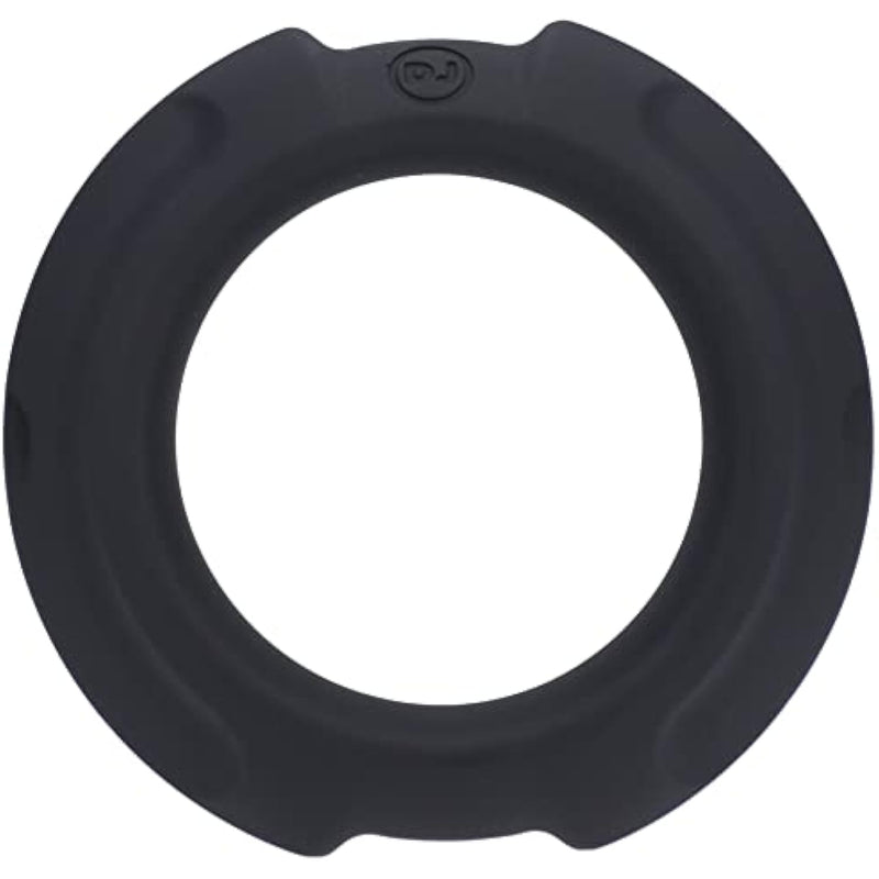 Doc Johnson OptiMALE - FlexiSteel - Soft Silicone with Inner Metal Core - 43mm, Black
