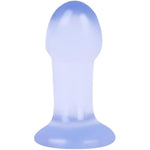 Small Dildo,4.3 In Angled Classic Soft Small Anal Plug, Beginner Anal Dildo Ease Training Adults Sex Toy For Women Men. Multifunctional Sex Toy Games, Great For Beginners & Experienced User (Blue)