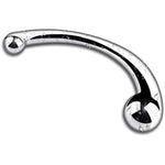 Pure G Spot Metal Wand Anal Prostate Massage Stick Polished Steel Massager Hard Dildo 692 G