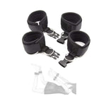 Sex Cuffs Set For Hands And Legs, Leather And Fluffy Handcuffs For Adult Play, Bedroom Erotic Bondage Cuffs For Women, Bdsm Restraining Valentines Cuff Set, Sm Sex Toys For Couples Flirt #4