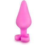 Eden Heart Shape Base Silicone Anal Butt Plug Sex Toy For Men & Women - Pink | Soft, Safe & Perfect For Beginners | Ideal For Prostate Play & Anal Training | Fun Adult Toy For Couples & Solo Play