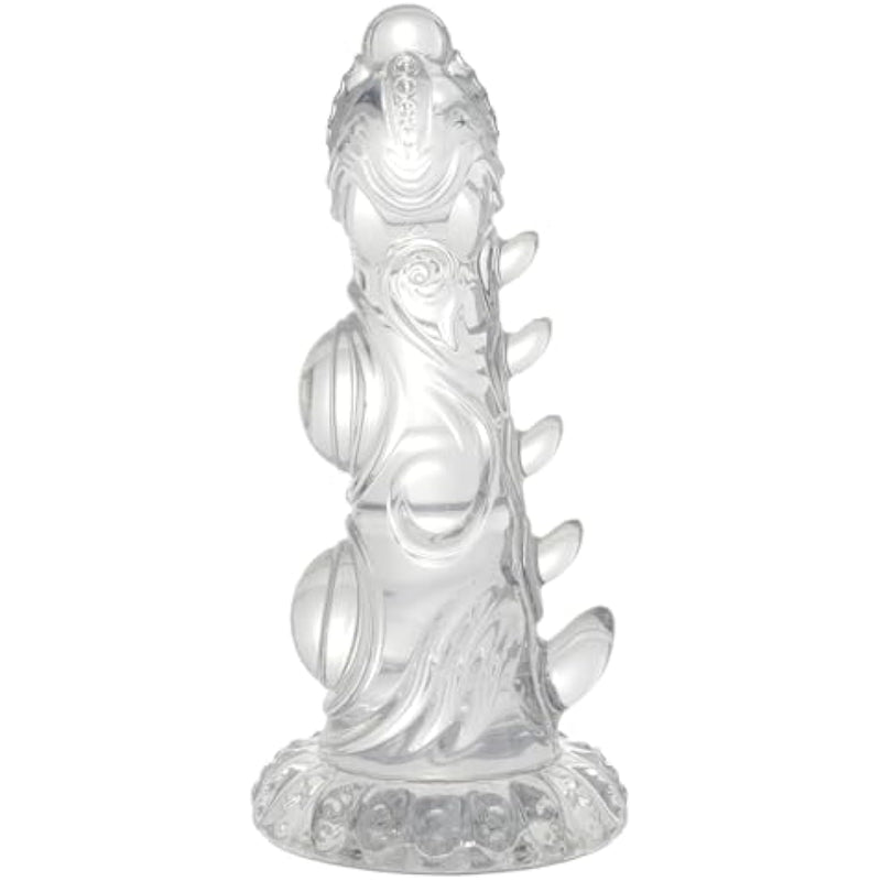 Knot Dildo,Monster Dildo 7.6 In Clear Dildo With Strong Suction Cup,Dog Dildo Adult Sex Toys For Women Men And Couples