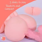 Big Ass Sex Doll Bbw Torso With Tunnel To Cleavage,Realistic Huge Boobs Bbw Mini Anime Sex Doll For Male Masturbator 2.74Lb