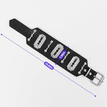 BDSM Cuffs Leather Adjustable Cuff Bondage Restraints Blade Shaped Restraint Fetish Sex Toys for Women Men and Couples