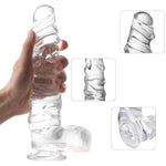 Strap-On Realistic Vibrating Dildo Wearable Harness,G Spot Stimulator, Sex Toys For Women,White