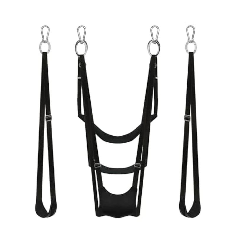 Yoga Swing Sling For Adult Couples,Aerial Yoga Hammock,Easy To Assemble Adjustable Height Holds Up To 330 Lbs