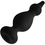 F-30 Pointer Anal Plug - Silicone Butt Plug For Adults, Smooth & Silky Sex Toys, Waterproof Adult Toys, Comfortable Insertion, Body Safe Sex Toy (Medium - Black)