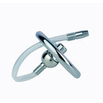 Male Chastity Device Negative Penis Chastity Lock,Flat Negative Cage Lock With Bead Catheter,Adult Toy Sex Series Chastity Device Sm Sex Toy (40Mm)