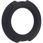 Doc Johnson OptiMALE - FlexiSteel - Soft Silicone with Inner Metal Core - 43mm, Black