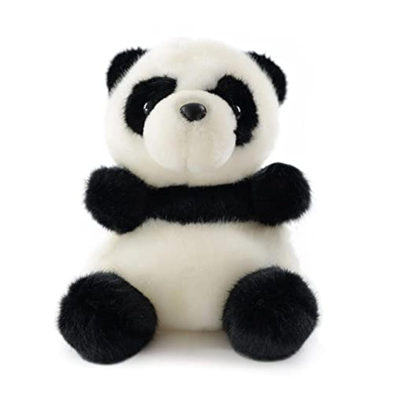 8.6" Panda Stuffed Animals Plush, Cute Plushies For Animal Themed Parties Teacher Student Award, Animal Toys For Baby, Boy, Girls, Great For Nursery, Room Decor, Bed (Panda)