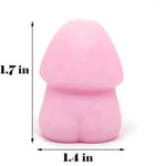 Mini Penis Adult Sex Toys,Realistic Dildos Stress Relief Toy Male Sex Toy for Couples,5Pcs Small Penis Squishy Decompression Squeeze Toy for Sex Games,Tiny Penis Novelty Gag Gifts for Men Women Pink