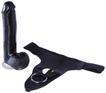 Fetish Fantasy Big Daddy Hollow 10-Inch Strap On, Black