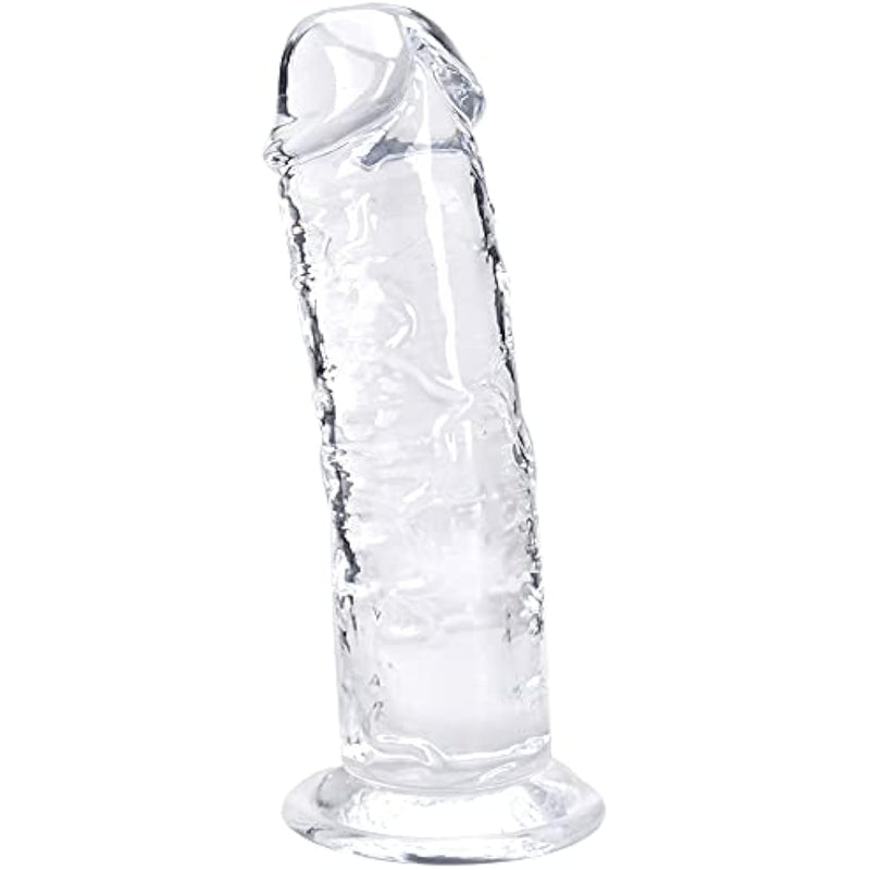 12.5 * 2.3 Inch Huge Dildos Realistic Clear Dildo With Strong Suction Cup Hands-Free Huge Dong Big Size Adult Sex Toy For Women Or Men Anal Dildo