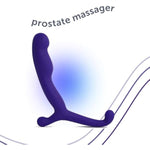 4” Prostate Massager Personal Toy, Male Anal Stimulator, Made Of Body-Safe Silicone, Waterproof, With External Arm For Easy-Use