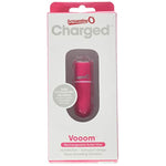 Rechargeable Clitoral Stimulation Bullet Vibrator, Pink, 1 Count, SCVCHGBULPK