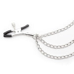 Adjustable Stainless Steel Body Chain Nipple Clips Bondage Mouth Gag Set Blindfolds Bdsm Kit Couples Restraints Jewelry Sex Toys