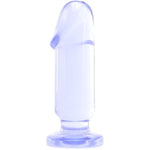Doc Johnson Crystal Jellies - Starter Kit - For Graduated Anal Training - Ease Your Way Into Backdoor Pleasure -3 Penis Shaped Plugs - Clear