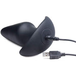 Lynx Bumping Silicone Anal Plug - Large Black