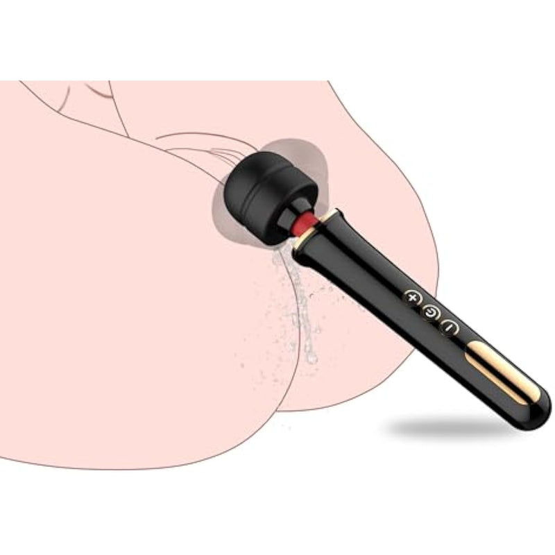 Updated Powerful Vibrator Wand Adult Toys Sexual Pleasure Tools for Women Dicks vibradore,Sex Wand Rechargeable,Clitoris Vibrating Wand Cordless USB Rechargeable Womens Vibrator Sex Toy