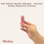 Discreet & Powerful Mini Bullet Vibrator - 10-Speed, Waterproof & Usb Rechargeable, Body-Safe Silicone