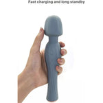 Personal Vibrator, Body Massager, Rechargeable Cordless, Waterproof, Quiet (Yellow)