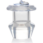 Ass Bung Clear Hollow Anal Dilator 3.5", Large