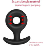Expanding Butt Plug Ring Shape, Ass Expander Stimulator Prostate Trainer For Men, Women Or Couples