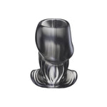 Transparent Anal Plug with Hollow Design and Enema Functionality for Adult Sex Toys