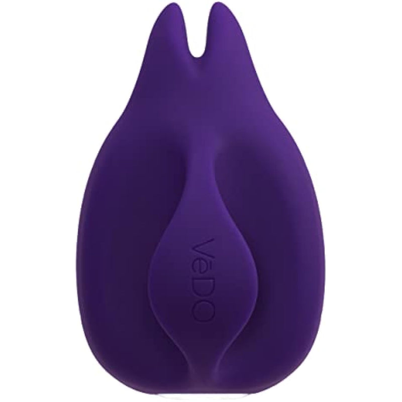 Huni Clitoral Vibrator, Rechargeable Lay-On Adult Sex Toy For Women, Waterproof Finger Vibe, Easy Grip Handle (Purple)