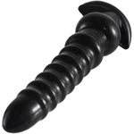13.19 Inch Long Black Anal Beads Butt Plugs, Threaded Design Opening Trainer, Prostate G-Spot Anal Sex Toys For Men Women Couples