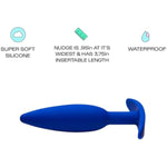 Nudge: Body Safe, Waterproof, Silicone, Sensation Plug