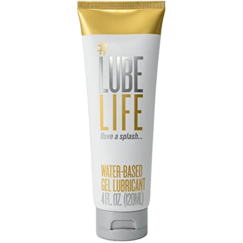 Thick Water-Based Gel Lubricant, Jelly Lube For Men, Women And Couples, 4 Fl Oz