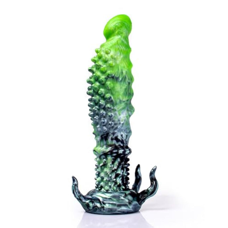 Fantasy Dildo Adult Toy Silicone Anal Plug Dildos,Realistic Suction Cup Sex Toys,Spike Design Used For Prostate And G-Spot Stimulation,Waterproof Sex Toy For Women Men Couples (A107M-Lh)