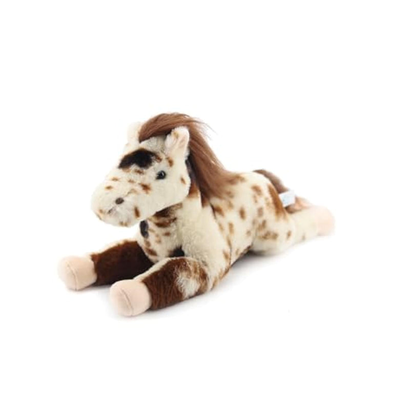15" Spotted Horse Stuffed Animals For Boys And Girls,Soft And Adorable Stuffed Horse Plush Toys For Newborn Babies And Kids,Great Gifts On Birthday,Christmas,Machine Washable