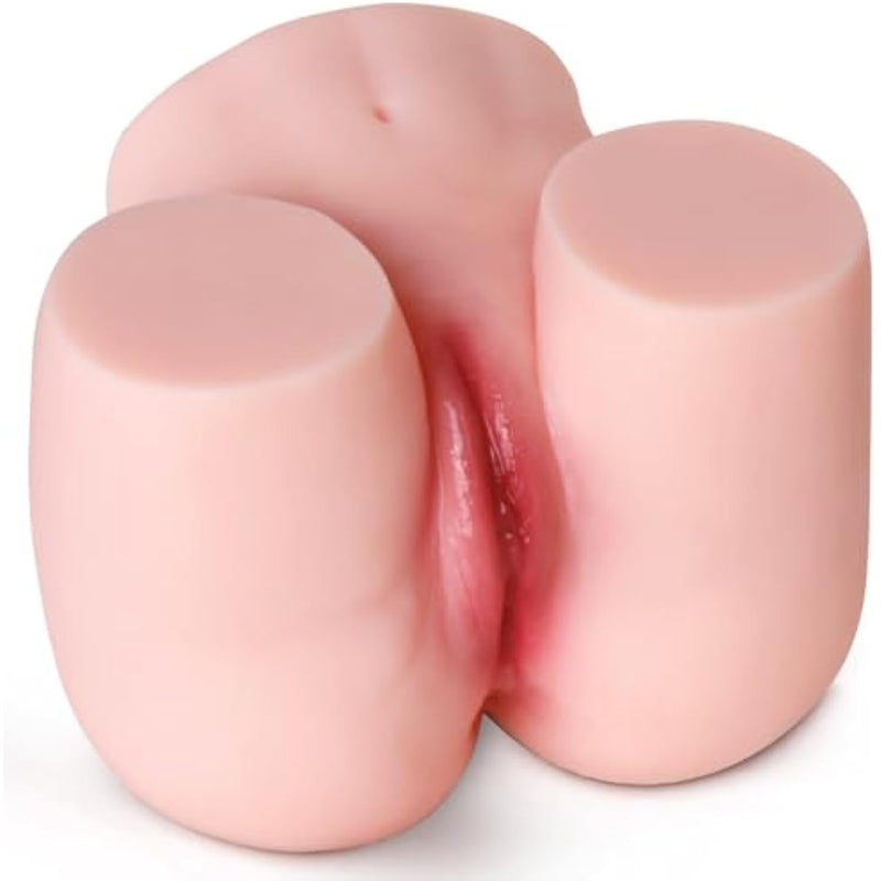 Adult Sex Toys Sex Doll Plump Butt, 8Lb Realistic Pocket Pussy Male Masturbator, Adult Female 3D Textured Sex Stroker With Labia Tight Vagina Anal Hip Muñecas Sexuales Men Sex Toy