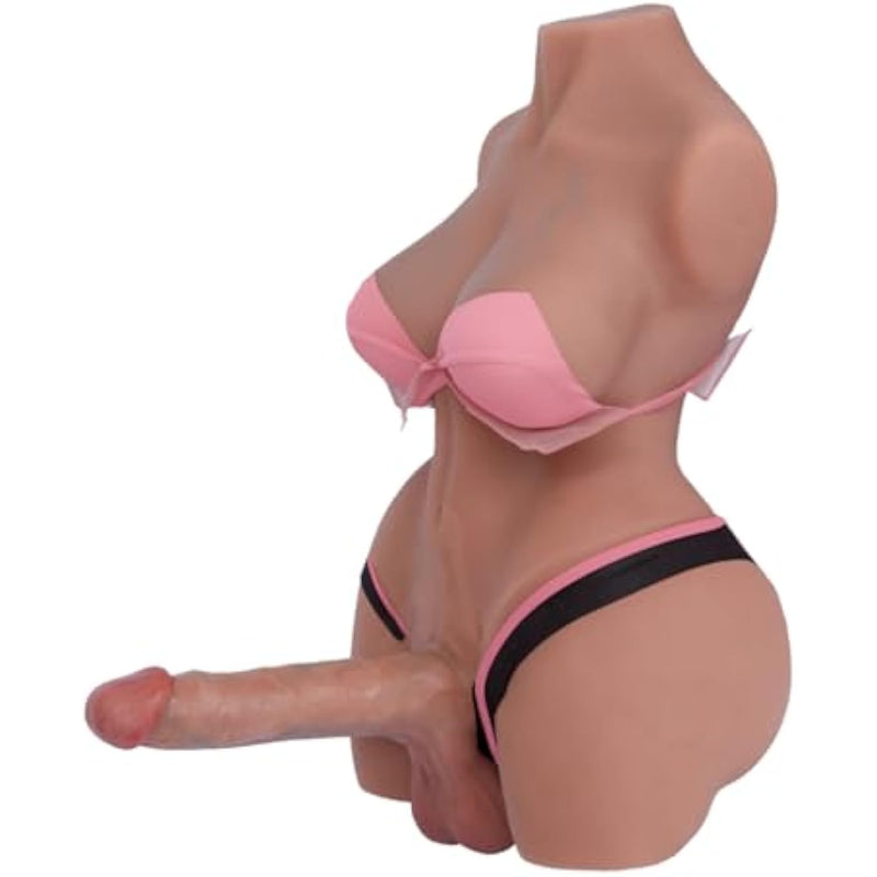 Shemale Sex Doll 25.4 Lbs Torso Sex Toys With 7.9 Inch Realistic Dildo BlessMyBucket Shemale Sex Doll 25.4 Lbs Torso Sex Toys With 7.9 Inch Realistic Dildo BlessMyBucket