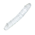 Large Double-Ended Glass Dildo for G-Spot Stimulation and Pleasure