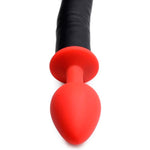Devil Tail Anal Plug And Horns Set