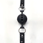 Bdsm Silicone Breathable Ball Gag With Nipple Clamps For Adult Bondage And Restraint Sex Play Props For Couples Of Both Genders And Beginners